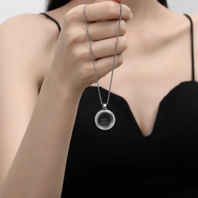 XIAOHANGJIA·TAIKONGZAOWU Natural Meteorite Necklaces Women's-1
