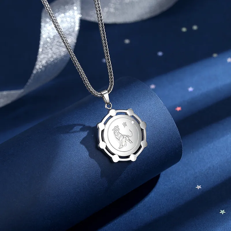 XIAOHANGJIA·TAIKONGZAOWU Meteorite Necklaces Unisex-6