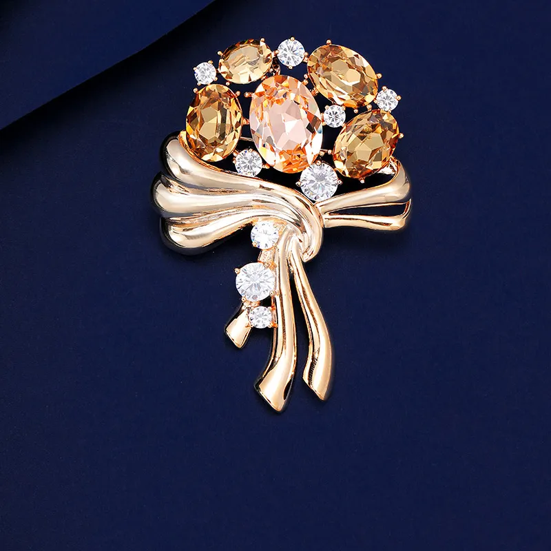 VIOLET Copper Alloy Brooches Unisex-7