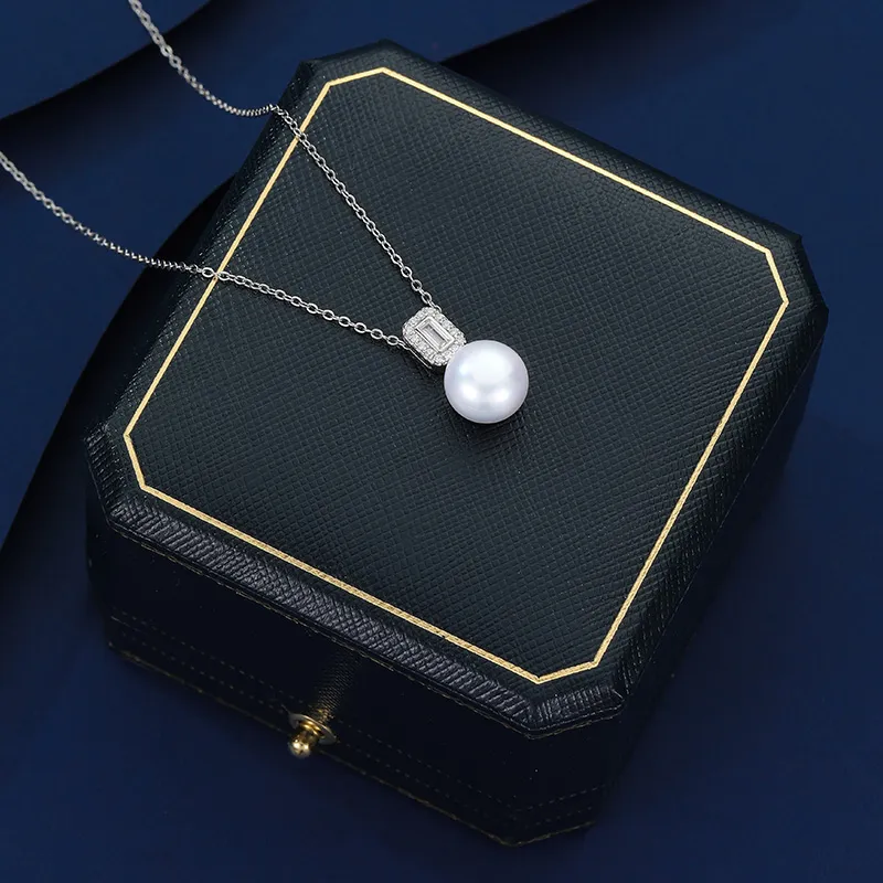 VIOLET S925 Silver Necklaces Women's-3