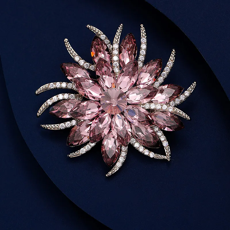 VIOLET Synthetic Cubic Zirconia Brooches Women's-12