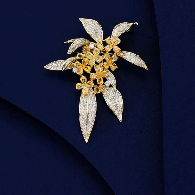 VIOLET Copper Alloy Brooches Women's-2