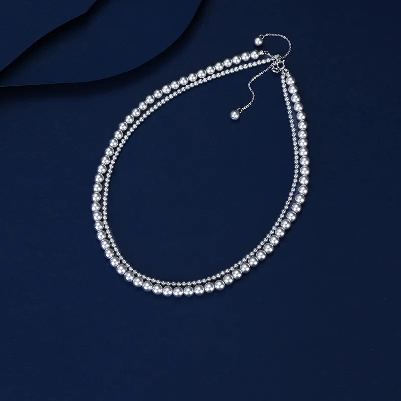 VIOLET Artificial Pearl Necklaces Women's-3