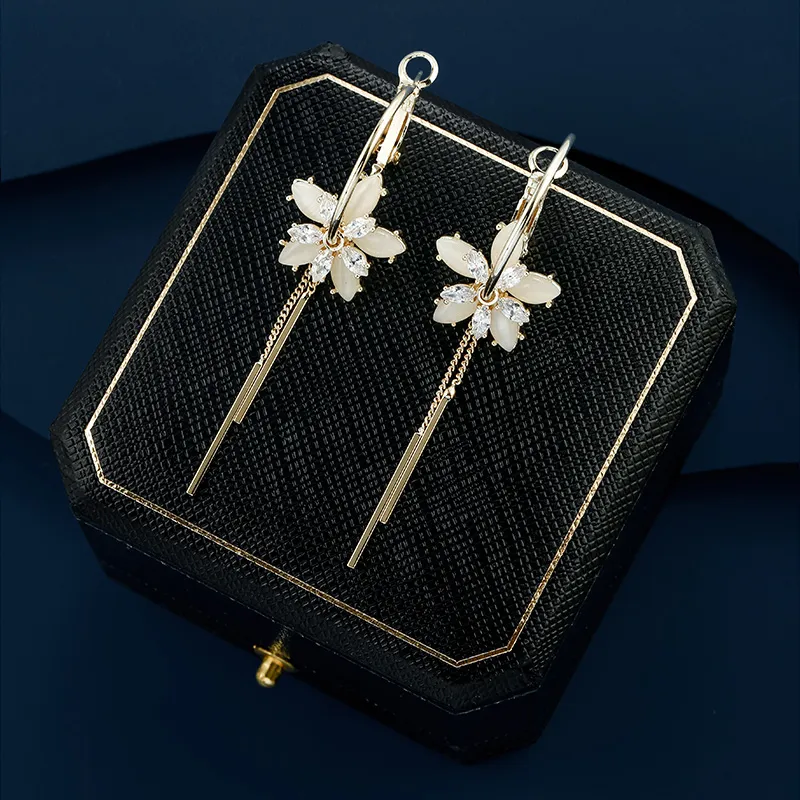 VIOLET S925 Silver Earrings Women's-3