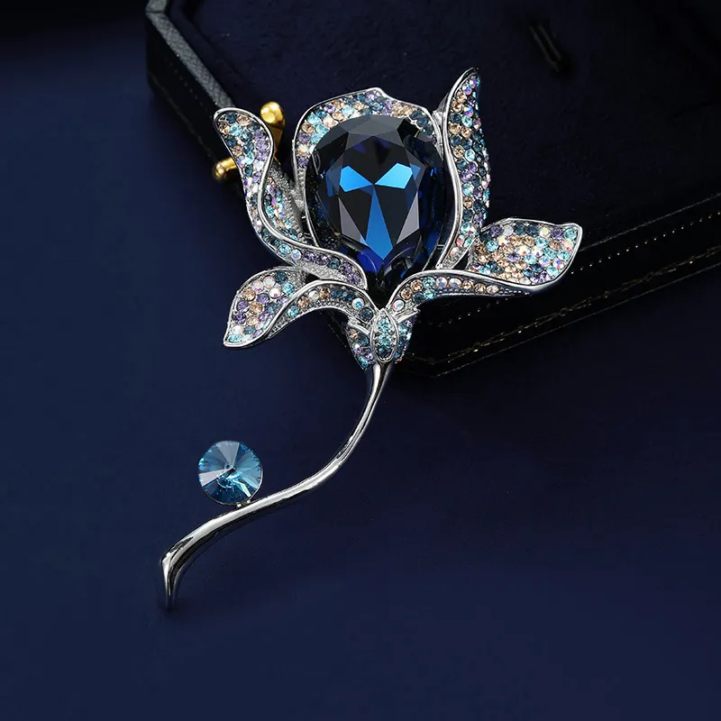 VIOLET Copper Alloy Brooches Unisex-3