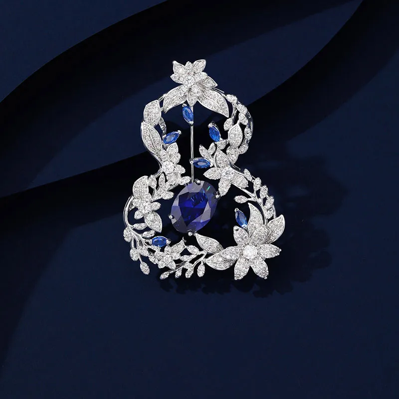 VIOLET Copper Alloy Brooches Unisex-2