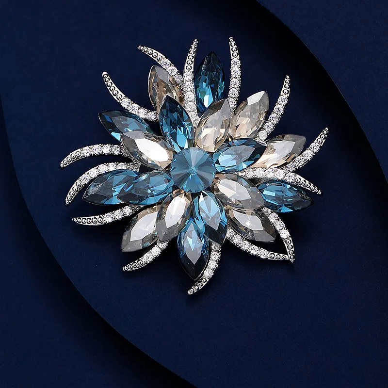 VIOLET Synthetic Cubic Zirconia Brooches Women's-7