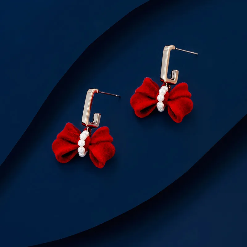 VIOLET Copper Alloy Earrings Women's-2