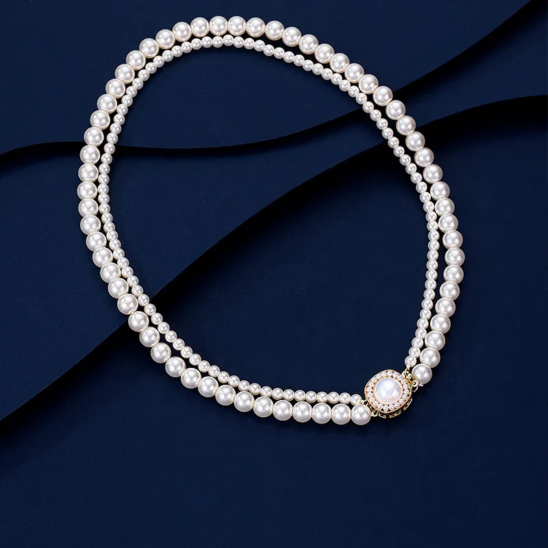 VIOLET Artificial Pearl Necklaces Women's-3