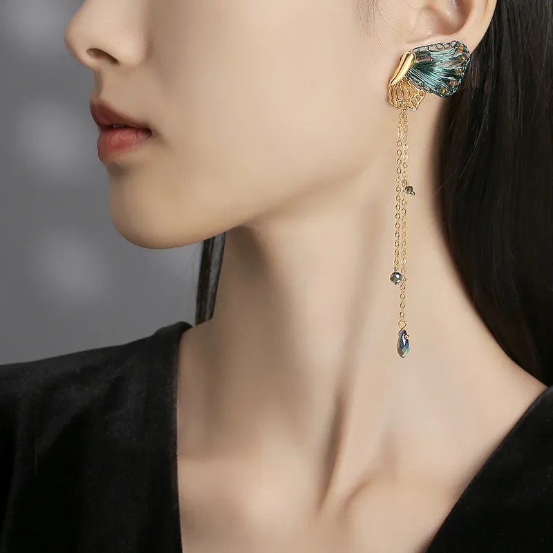VIOLET S925 Silver Earrings Women's-1