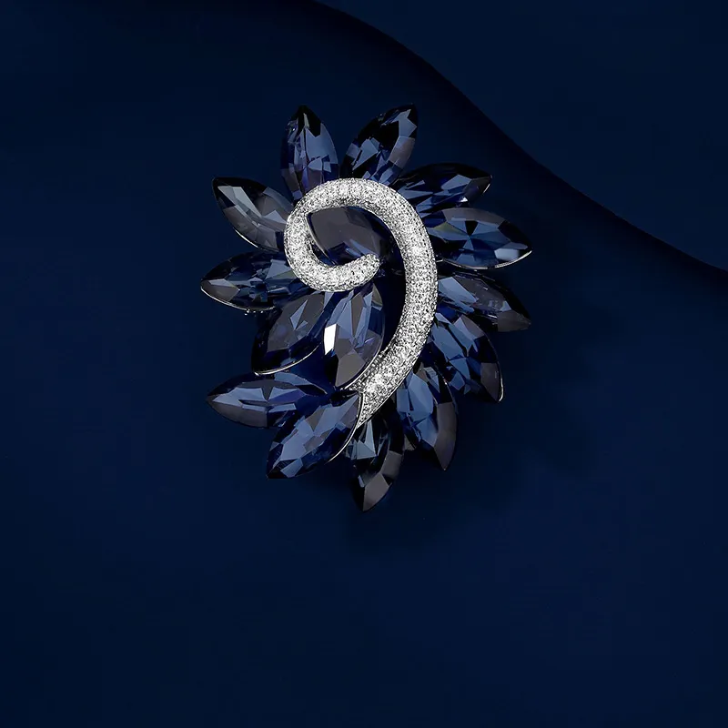 VIOLET Eco-Friendly Alloy Brooches Unisex-3