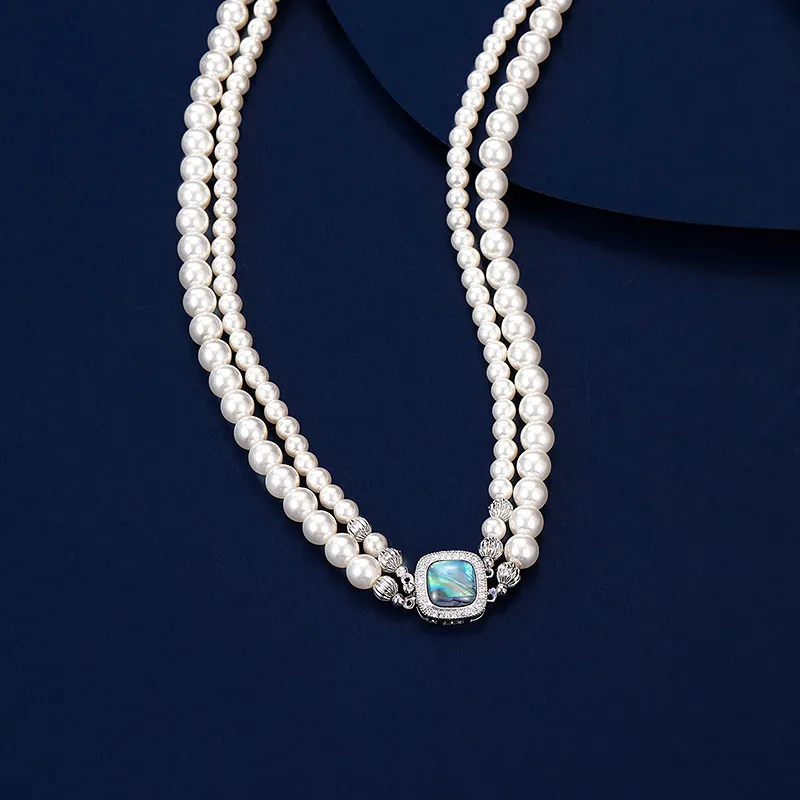 VIOLET Artificial Pearl Necklaces Women's-2