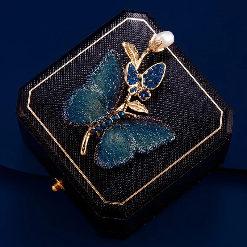 VIOLET Copper Alloy Brooches Women's-3