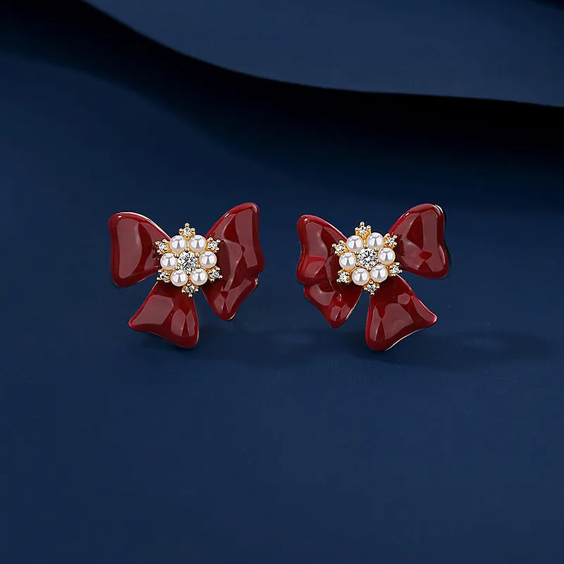 VIOLET Copper Alloy Earrings Women's-3
