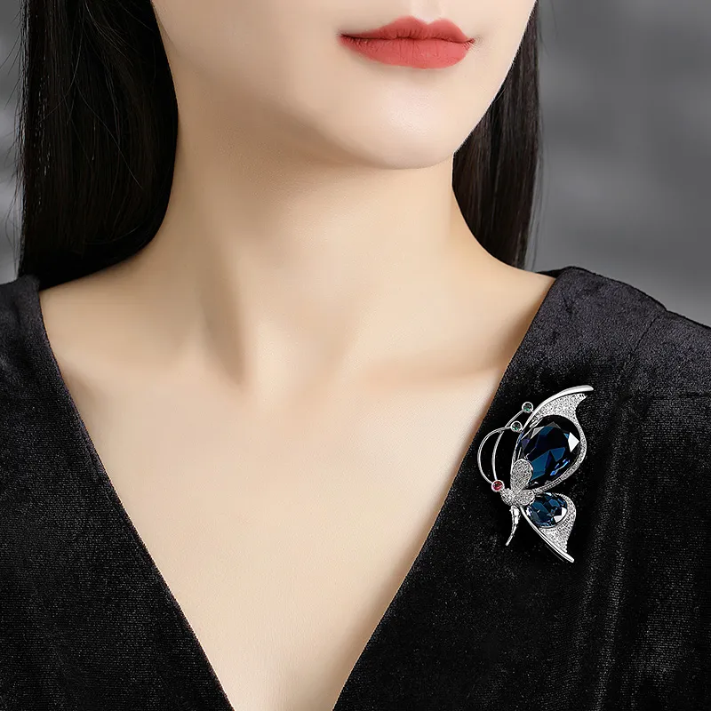 VIOLET Copper Alloy Brooches Women's-1