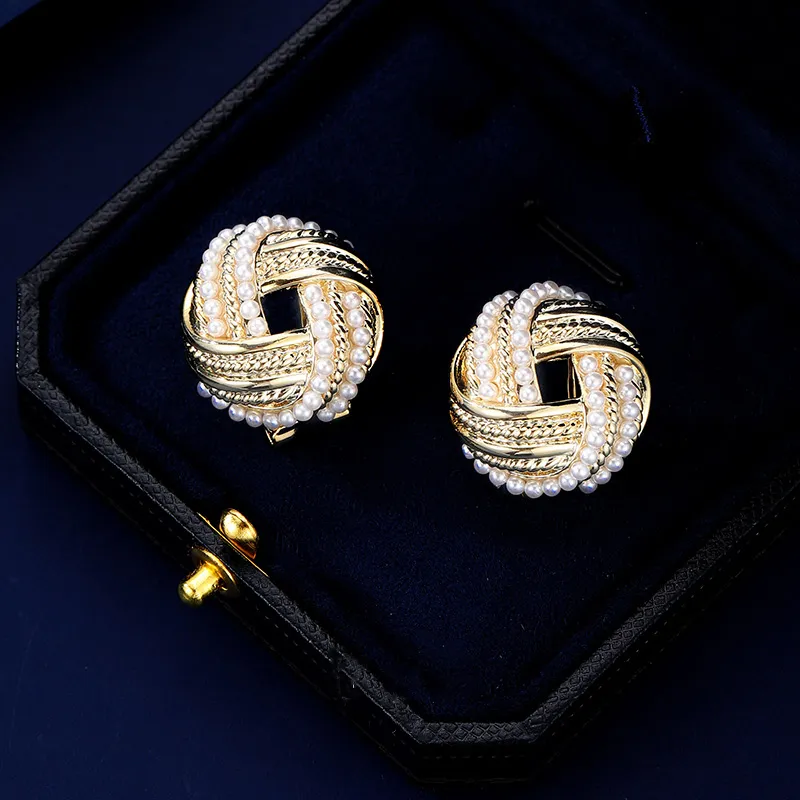 VIOLET Copper Alloy Stud Earrings Women's-3
