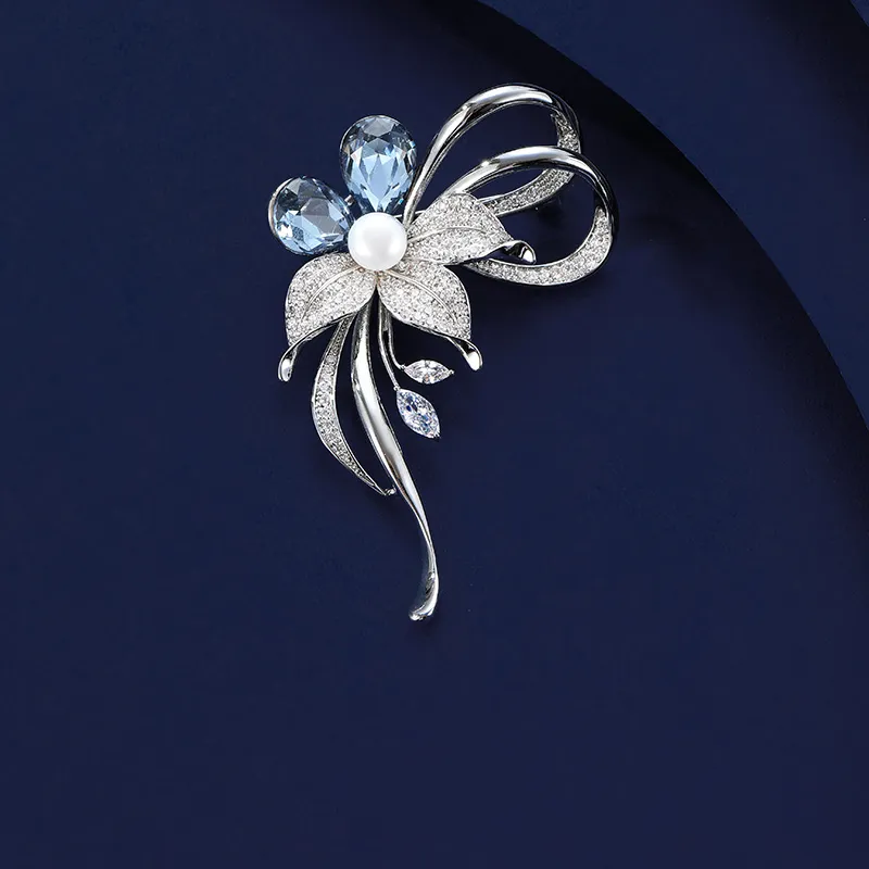 VIOLET Copper Alloy Brooches Women's-3