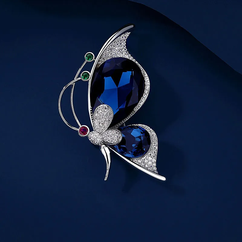 VIOLET Copper Alloy Brooches Women's-2