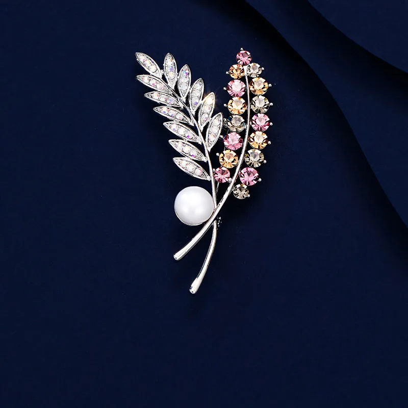 VIOLET Freshwater Pearl Brooches Women's-2