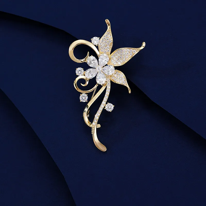 VIOLET Copper Alloy Brooches Women's-3