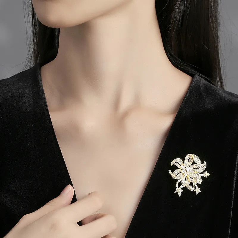 VIOLET Brooches Women's-1
