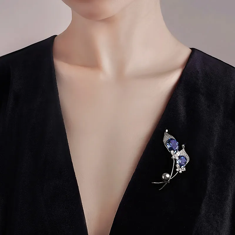 VIOLET Eco Friendly Alloy Brooches Women's-1