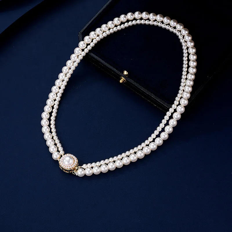 VIOLET Artificial Pearl Necklaces Women's-4