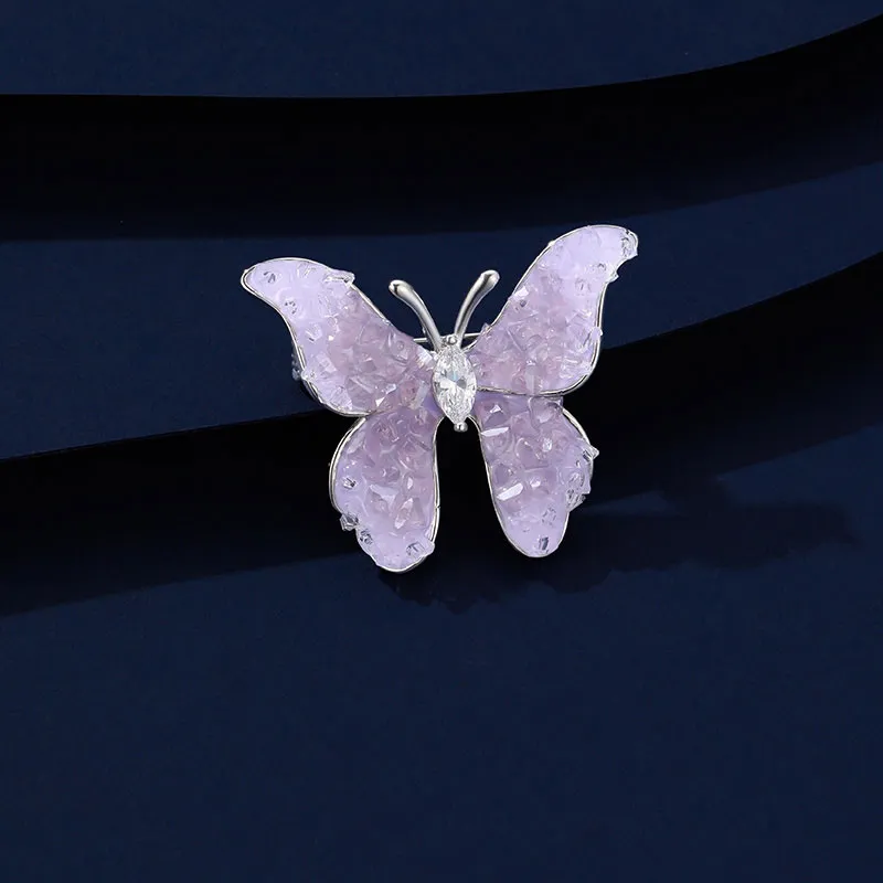 VIOLET Copper Alloy Brooches Women's-2