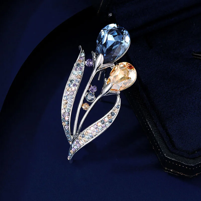 VIOLET Copper Alloy Brooches Women's-3