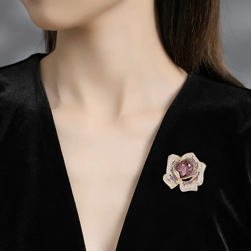 VIOLET Brooches Women's-5