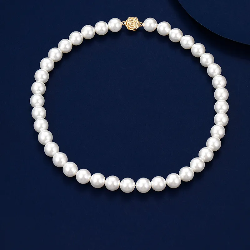 VIOLET Artificial Pearl Necklaces Women's-2