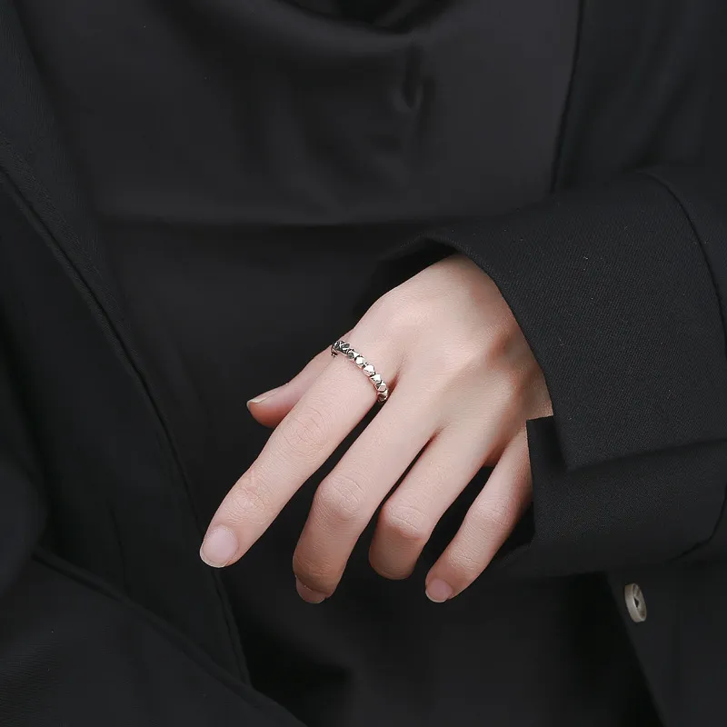 XIHUILIN S925 Sterling Silver Rings Women's-4