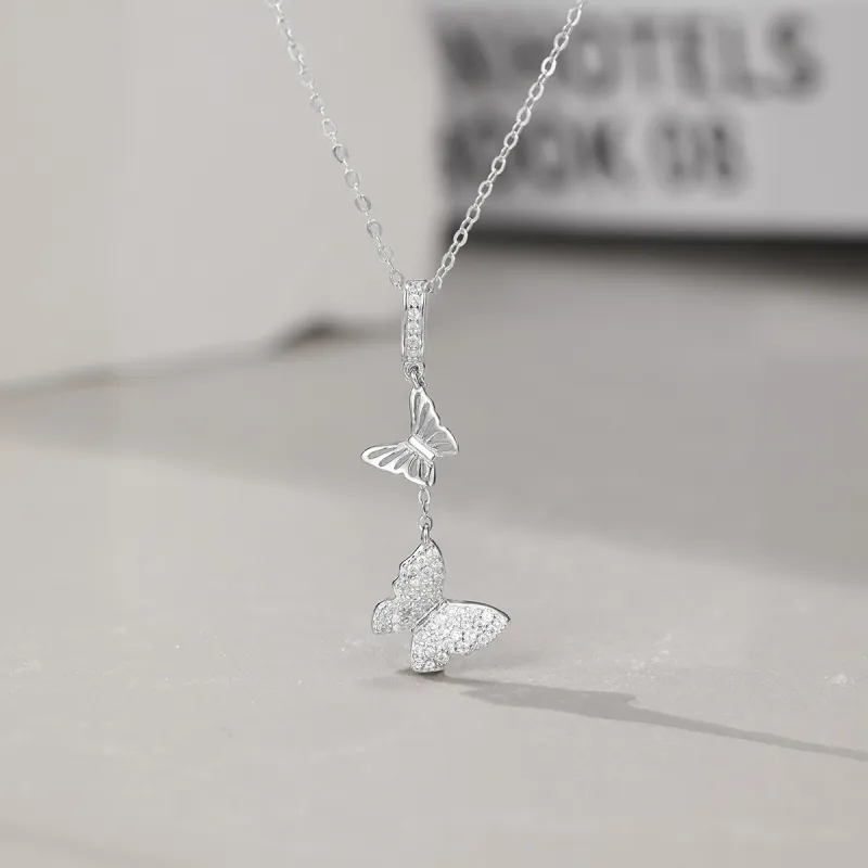XIHUILIN S925 Silver Necklaces Women's-1