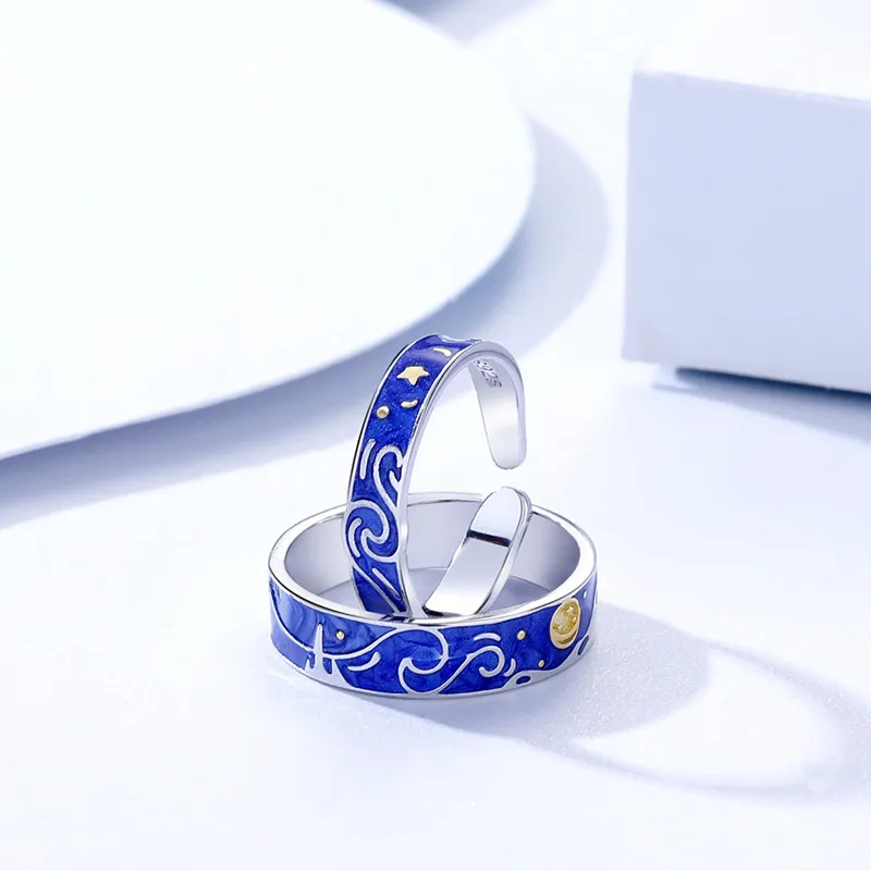 XIHUILIN S925 Silver Rings Unisex-2