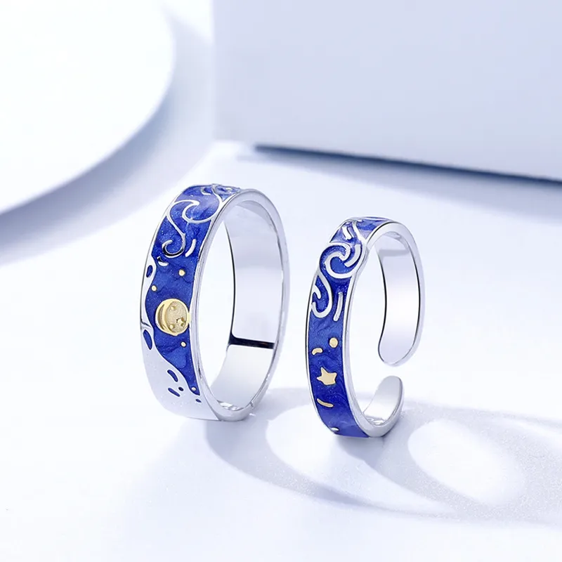 XIHUILIN S925 Silver Rings Unisex-4