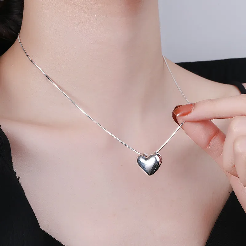 XIHUILIN S925 Silver Necklaces Women's-1