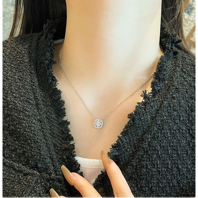 XIHUILIN Steel Necklaces Women's-2