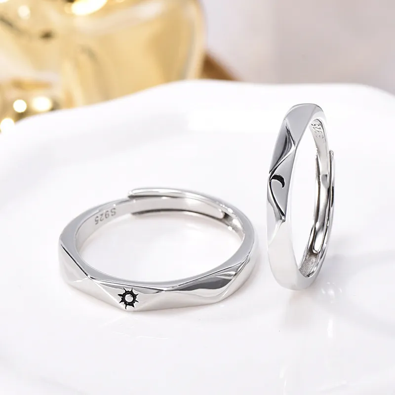 XIHUILIN S925 Silver Rings Unisex-1