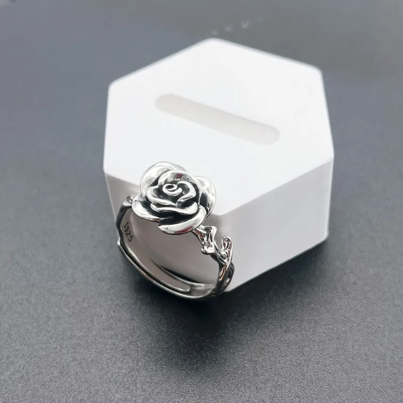 XIHUILIN S925 Sterling Silver Rings Women's-2
