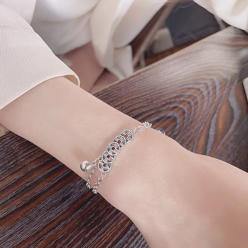 XIHUILIN 925 Sterling Silver Bracelets Unisex-2