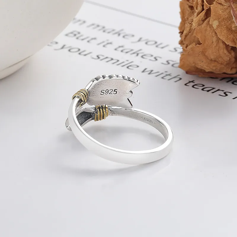 XIHUILIN S925 Silver Rings Women's-4