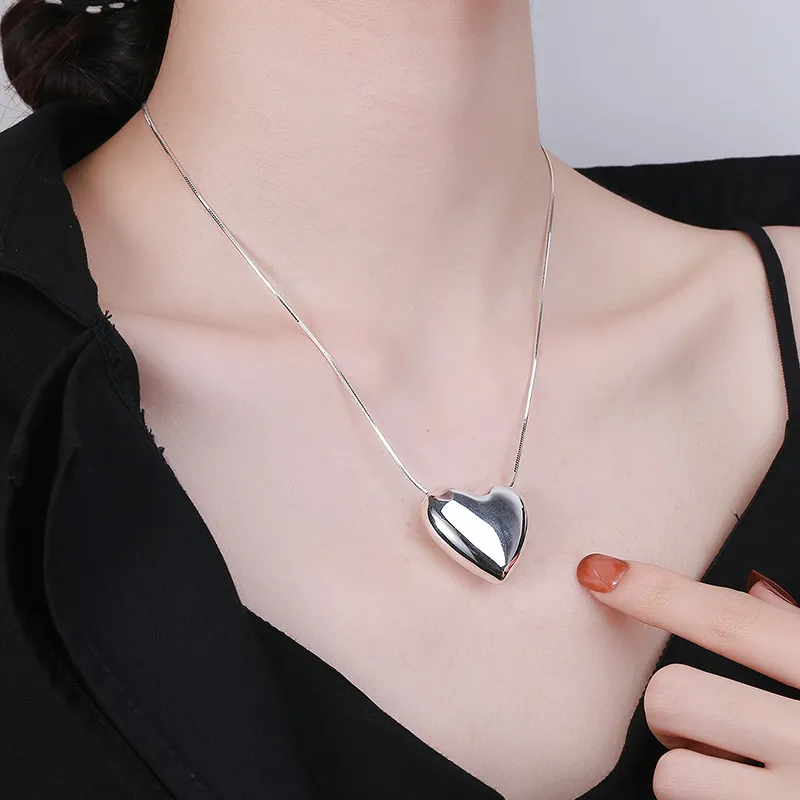 XIHUILIN S925 Silver Necklaces Women's-3