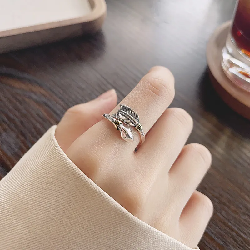 XIHUILIN S925 Silver Rings Women's-1