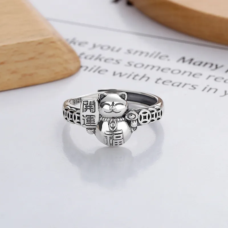 XIHUILIN S925 Silver Rings Unisex-1