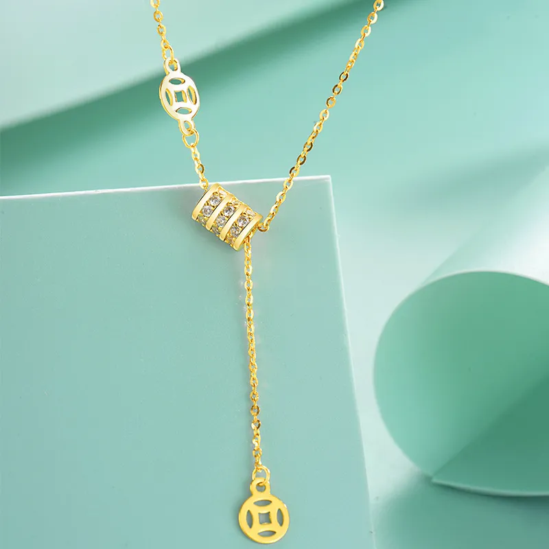 XIHUILIN 925 Sterling Silver Necklaces Women's-4
