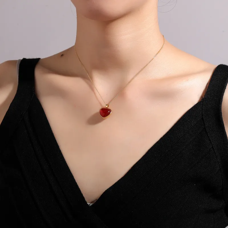XIHUILIN S925 Silver Necklaces Women's-3