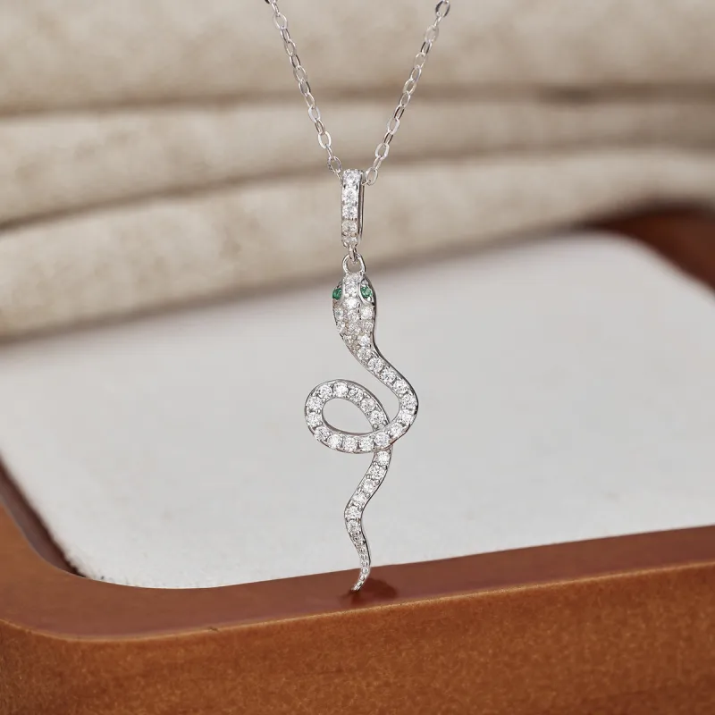 XIHUILIN 925 Sterling Silver Necklaces Women's-3