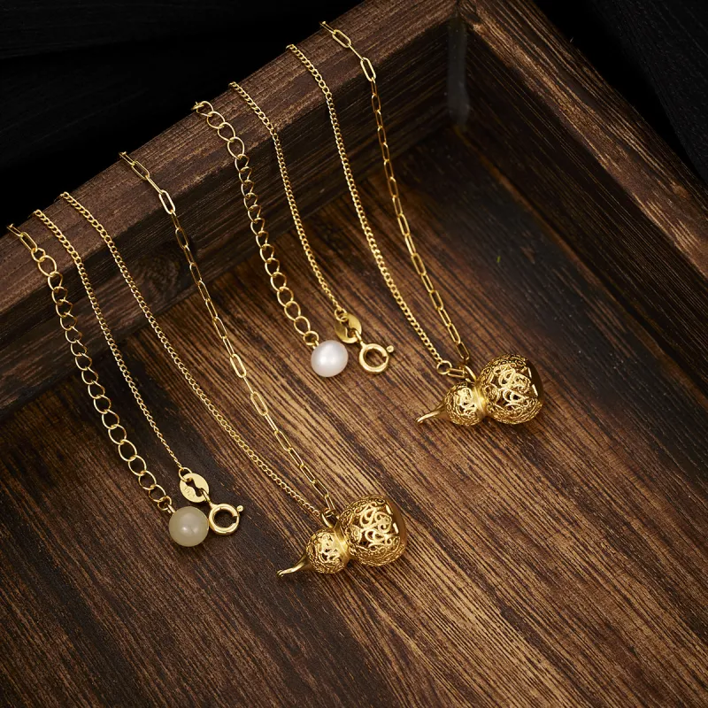 XIHUILIN S925 Silver Necklaces Women's-2
