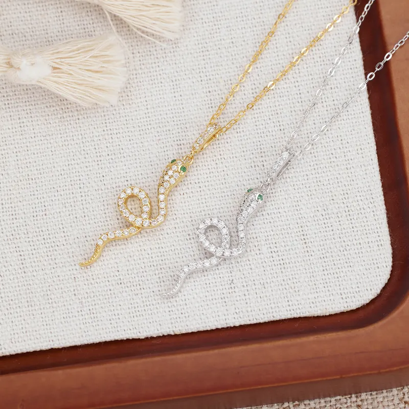 XIHUILIN 925 Sterling Silver Necklaces Women's-1