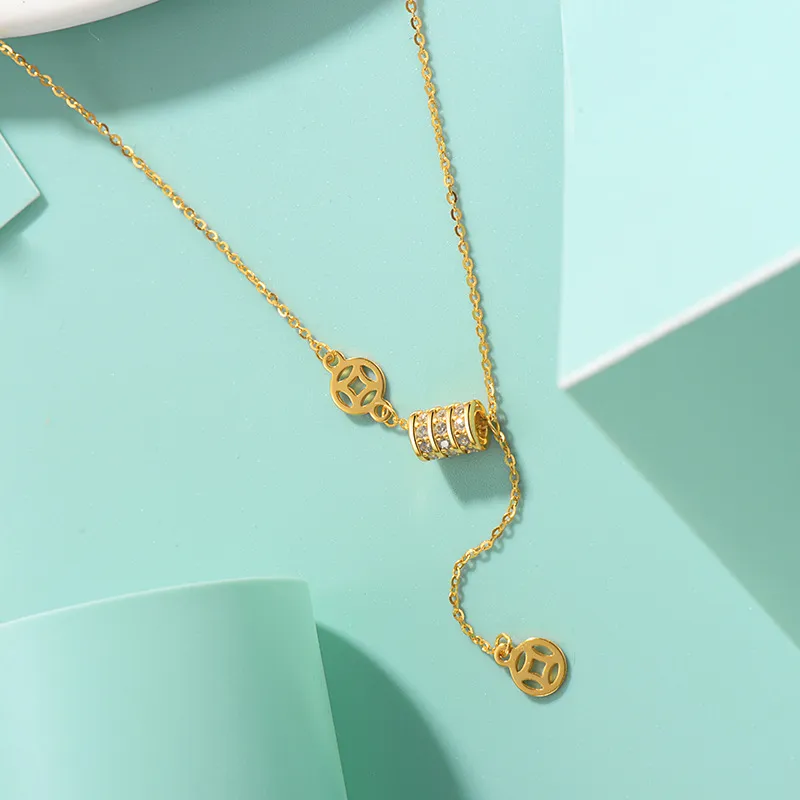 XIHUILIN 925 Sterling Silver Necklaces Women's-1